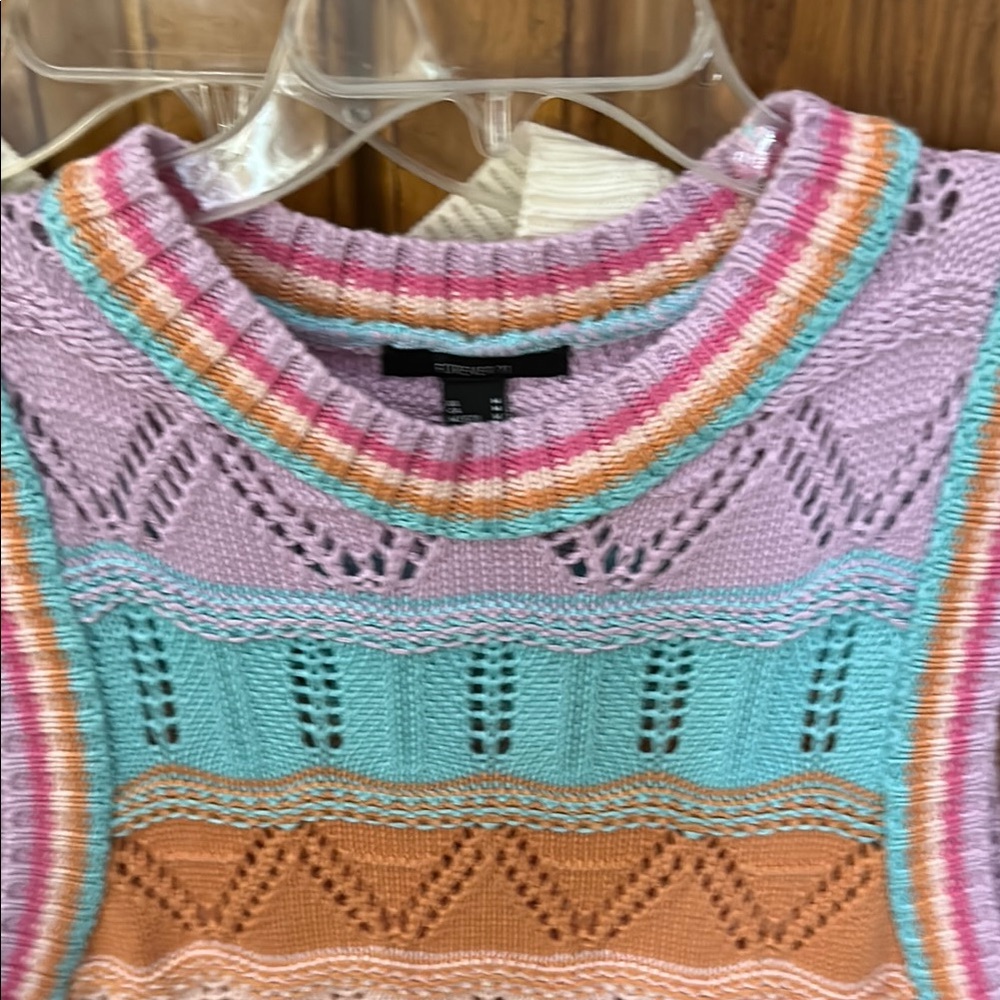 Colorful Knit Tank Top - Picture 7 of 11
